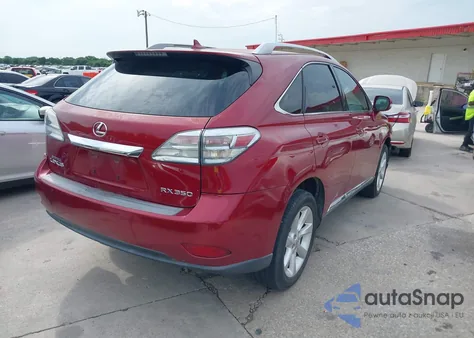 2010 Lexus Rx 350 from USA, damaged, VIN 2T2ZK1BA2AC012618